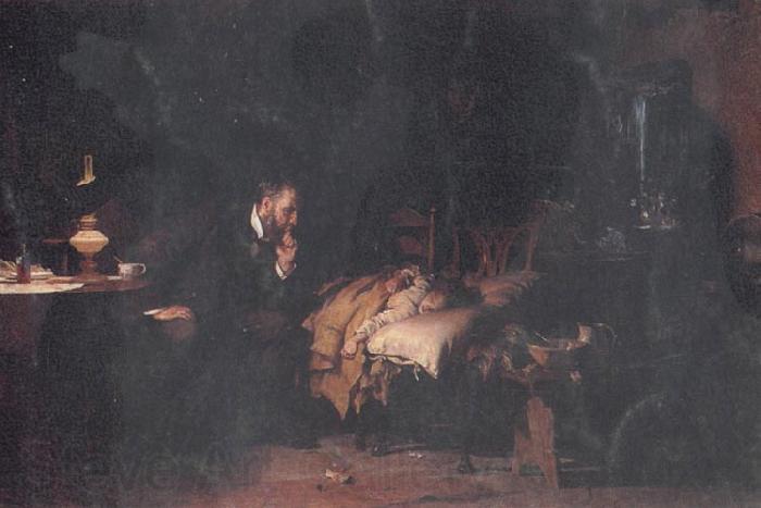Luke Fildes The Doctor Spain oil painting art